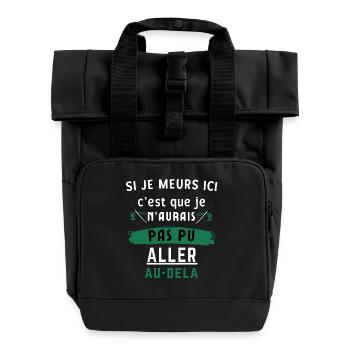 Manga Mania - Sac à dos Roll Top à deux anses - noir - Devant
