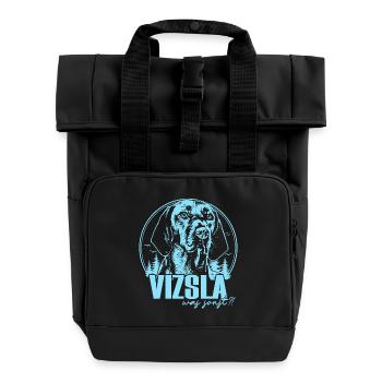 Vizsla - Rolltop Rucksack mit zwei Griffen - Schwarz - Vorne