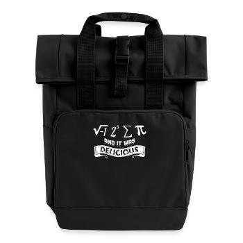 J'ai mangé un peu de tarte et c'était DELICIOUS Pi jour Math - Sac à dos Roll Top à deux anses - noir - Devant