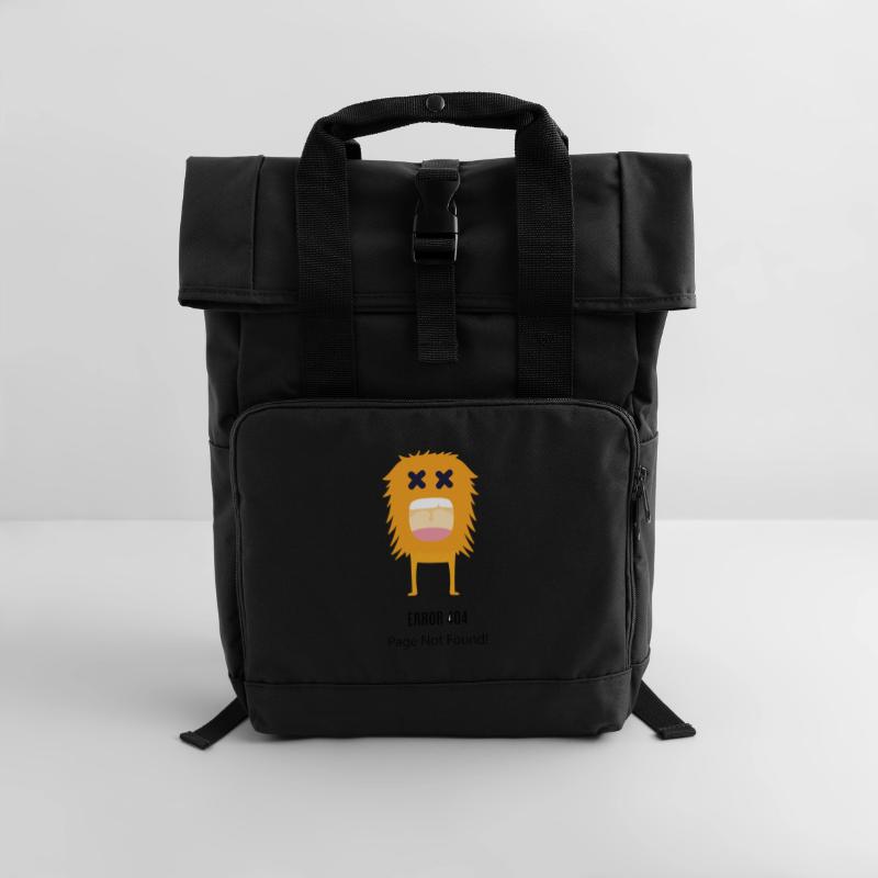 Error 404 Roll Top Backpack with Two Handles