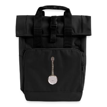 Banjo - Banjo simple - Sac à dos Roll Top à deux anses - noir - Devant