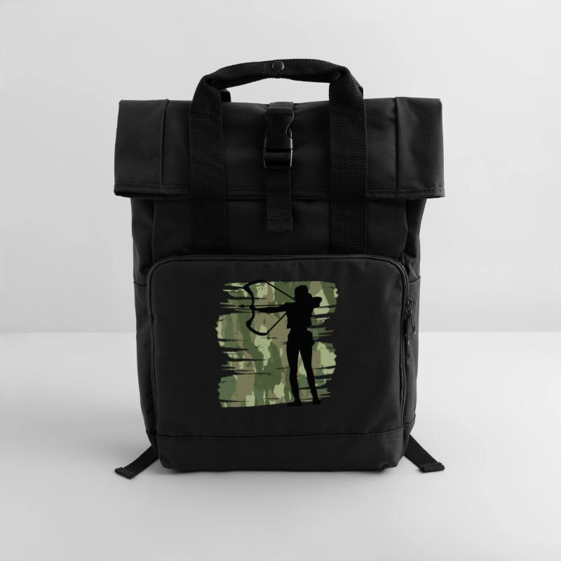 Archer Roll Top Backpack with Two Handles