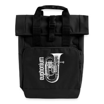 Chemises Euphonium - Sac à dos Roll Top à deux anses - noir - Devant
