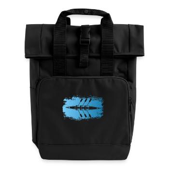 Ramer - Sac à dos Roll Top à deux anses - noir - Devant