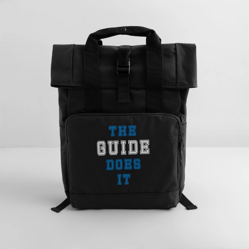 The Guide does it Guide Gift Roll Top Backpack with Two Handles
