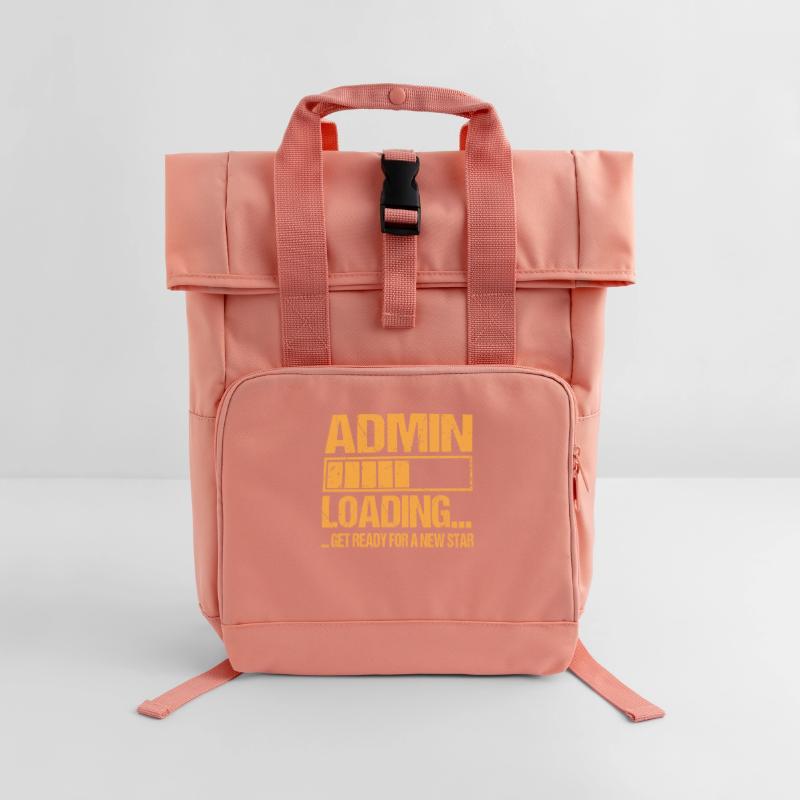 Admin loading Admin Training Roll Top Backpack with Two Handles