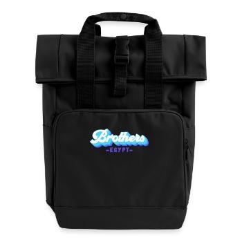 Holiday Trip Egypt Red Sea Brothers - Roll Top Backpack with Two Handles - black - Front