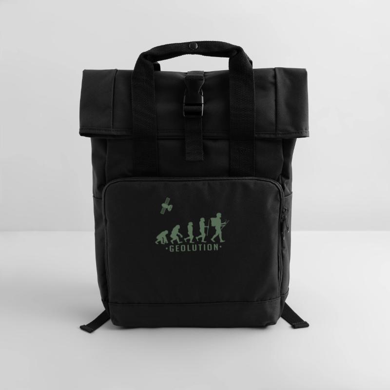 Geocaching evolution Chemise Geolution Sac à dos Roll Top à deux anses