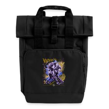 Kizomba Social Perspective Urban Kiz - Roll Top Backpack with Two Handles - black - Front