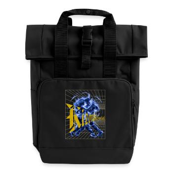 Kizomba Social Perspective Urban Kiz - Roll Top Backpack with Two Handles - black - Front