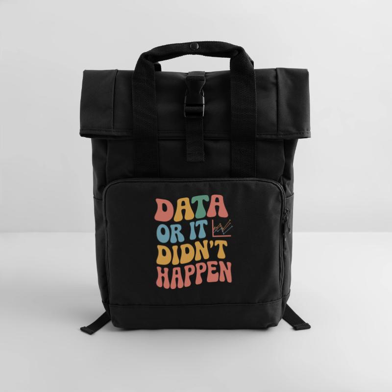 Data Analyst Data Scientist Data Engineer - Sac à dos Roll Top à deux anses