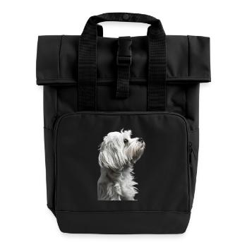 Havanais - Sac à dos Roll Top à deux anses - noir - Devant