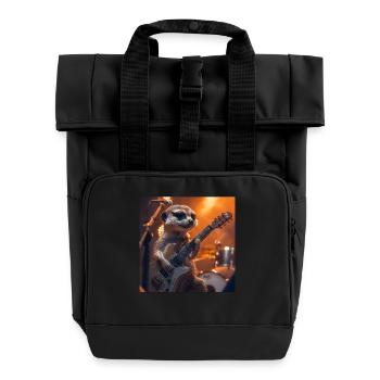 Suricate - Sac à dos Roll Top à deux anses - noir - Devant