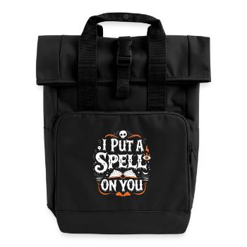 J’ai mis un sort sur toi Halloween Costume de sorcière drôle - Sac à dos Roll Top à deux anses - noir - Devant