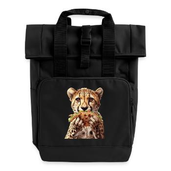 Guépard - Sac à dos Roll Top à deux anses - noir - Devant