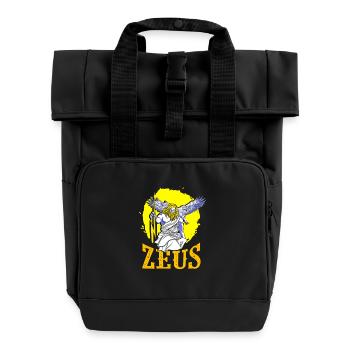 Zeus Déesse Mythologie grecque - Sac à dos Roll Top à deux anses - noir - Devant
