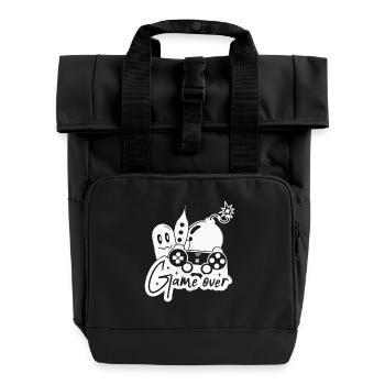 Gaming Gamer Game Over Manette Ghost Bomb - Sac à dos Roll Top à deux anses - noir - Devant