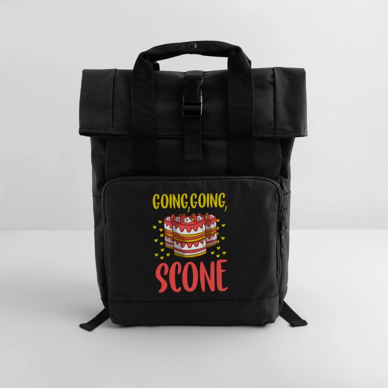 Patissier Going Going Scone Bäcker Backen Rolltop Rucksack mit zwei Griffen