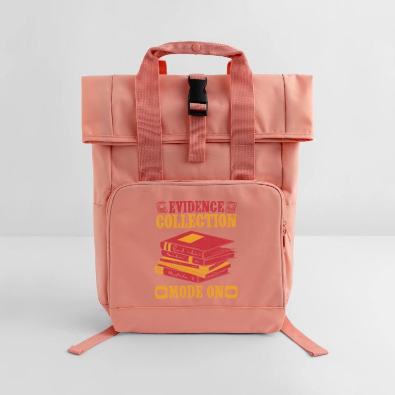 Forensic Science Major Evidence Mode On Forensics Rolltop Rucksack mit zwei Griffen