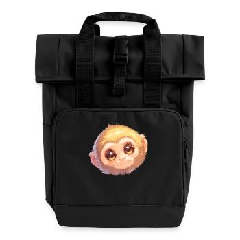 Gibbons Gibbon - Rolltop Rucksack mit zwei Griffen - Schwarz - Vorne