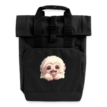 Gibbons Gibbon - Rolltop Rucksack mit zwei Griffen - Schwarz - Vorne