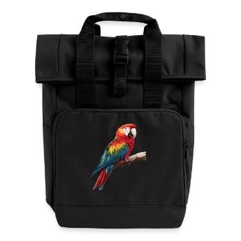 L’ère de l’ara - Sac à dos Roll Top à deux anses - noir - Devant
