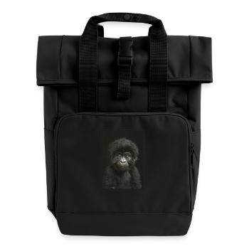 Berggorillas Berggorilla - Rolltop Rucksack mit zwei Griffen - Schwarz - Vorne