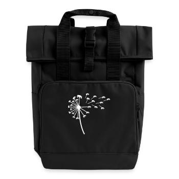 Esel - Rolltop Rucksack mit zwei Griffen - Schwarz - Vorne