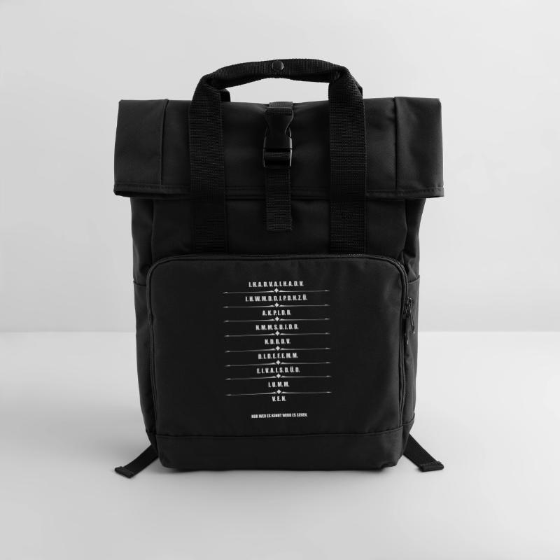 Geheimcode der Macht Teil 2 - Geheimcode 66 Rolltop Rucksack mit zwei Griffen