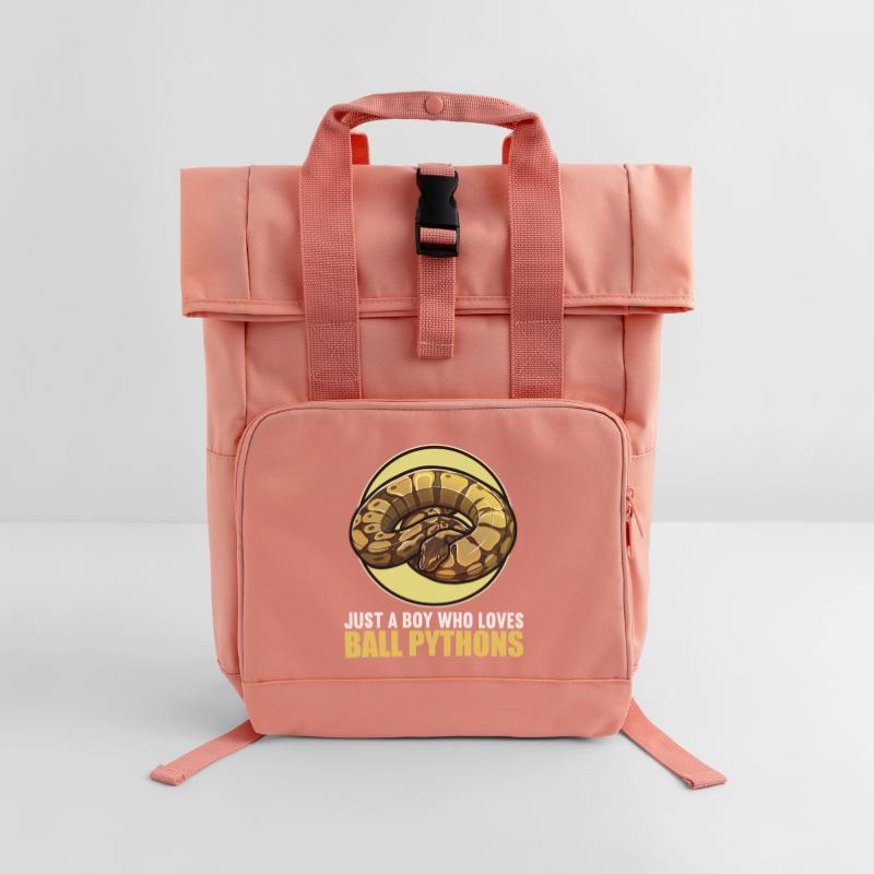 Ball Python Roi Python Roi Python Sac à dos Roll Top à deux anses