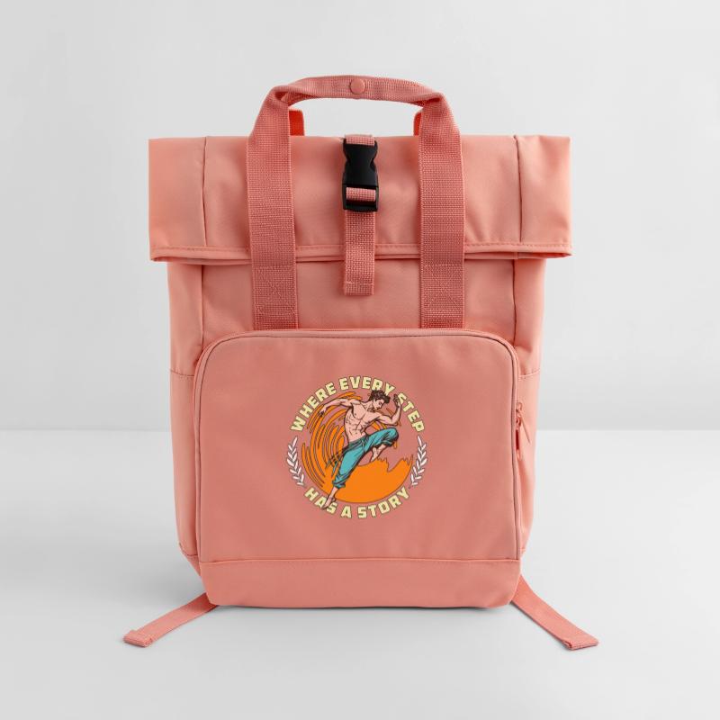 Professeur de danse où chaque pas a une chorégraphie Sac à dos Roll Top à deux anses