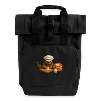 Cuisson des paresseux - Sac à dos Roll Top à deux anses - noir - Devant