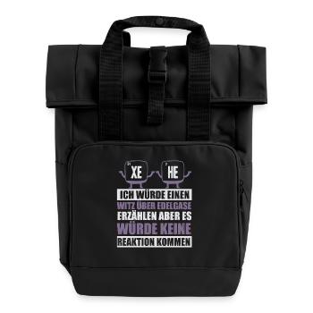 Whiskey Saying Whiskey Drinker Whiskey Lovers - Roll Top Backpack with Two Handles - black - Front
