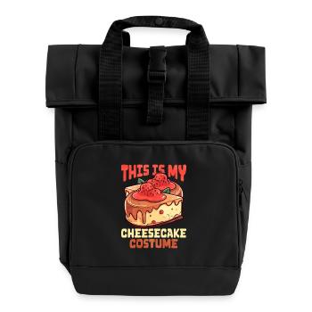 Gâteau - Sac à dos Roll Top à deux anses - noir - Devant