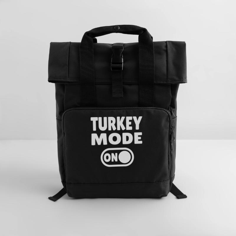 Mode dinde activé Sac à dos Roll Top à deux anses
