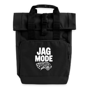 Jag Mode - Rolltop Rucksack mit zwei Griffen - Schwarz - Vorne