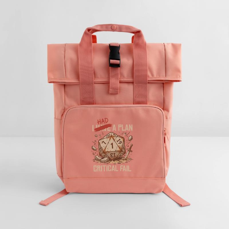 Échec critique – J’avais un plan cube Sac à dos Roll Top à deux anses