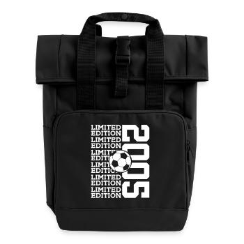 21E ANNIVERSAIRE DU FOOTBALL EN ÉDITION LIMITÉE 2005 - Sac à dos Roll Top à deux anses - noir - Devant