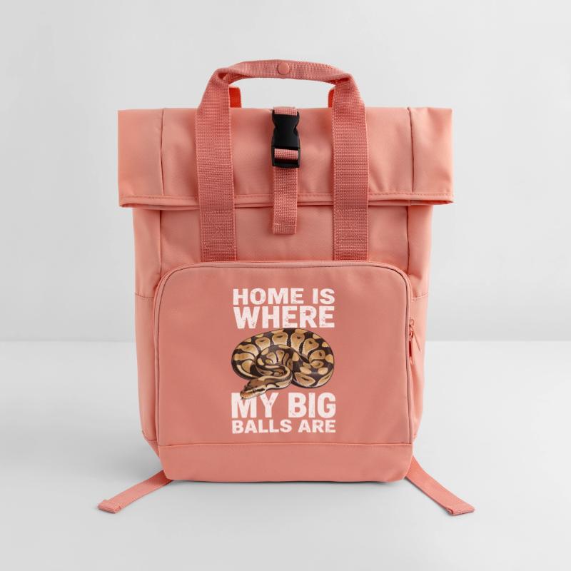 Python roi Serpents Amateurs de terrarium Python Sac à dos Roll Top à deux anses