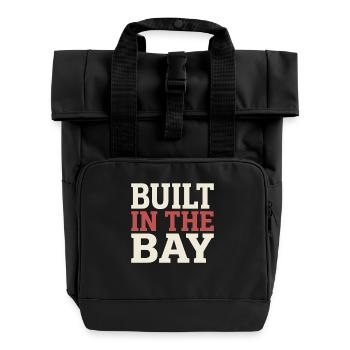 Mechanic apprentice Mechanic workshop apprentice - Roll Top Backpack with Two Handles - black - Front