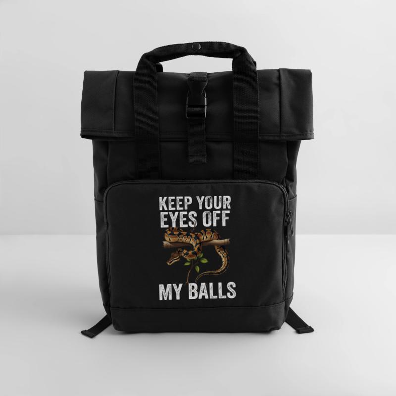 Python roi Serpents Amateurs de terrarium Python Sac à dos Roll Top à deux anses