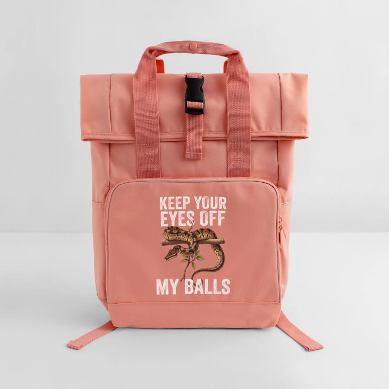 Python roi Serpents Amateurs de terrarium Python Sac à dos Roll Top à deux anses