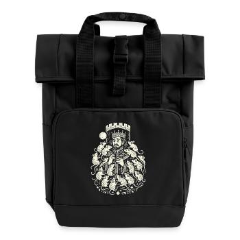 Le roi Popiel et la Légende des Souris - Sac à dos Roll Top à deux anses - noir - Devant