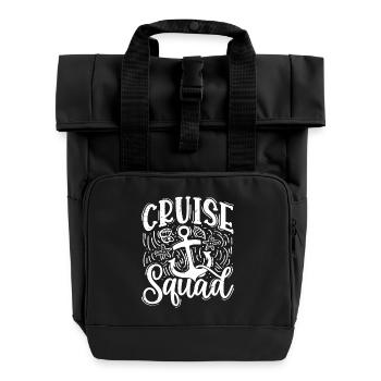 Escouade de croisière - Sac à dos Roll Top à deux anses - noir - Devant