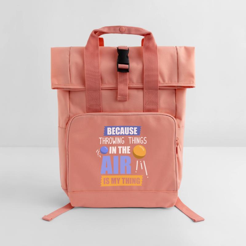 Diskuswurf Diskuswerfen Diskus diskuswerfer Rolltop Rucksack mit zwei Griffen