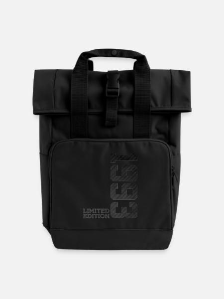 33-ÅRS FØDSELSDAGSUDGAVE LIMITED EDITION 1993 - Rolltop-rygsæk med to håndtag - sort