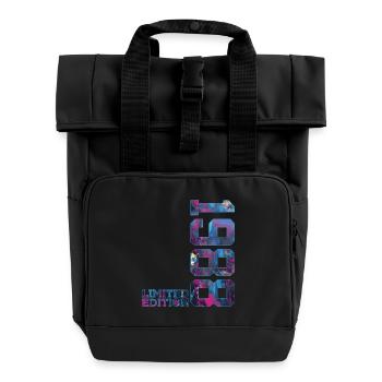 38TH BIRTHDAY 38 YEARS LIMITED EDITION 1988 - Roll Top Backpack with Two Handles - black - Front
