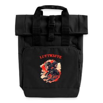 Celestial Lords - Elite of the Skies - Roll Top Backpack with Two Handles - black - Front