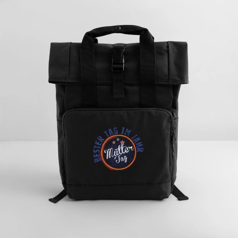 Muttertag! Rolltop Rucksack mit zwei Griffen