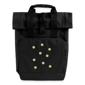 Kiwis - Rolltop Rucksack mit zwei Griffen - Schwarz - Vorne
